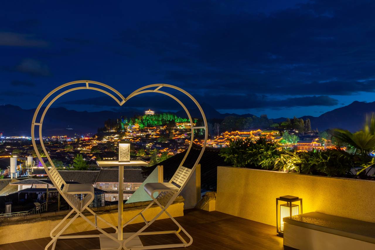 山野艺宿·观古城全景度假酒店(丽江北门大水车店)图片2