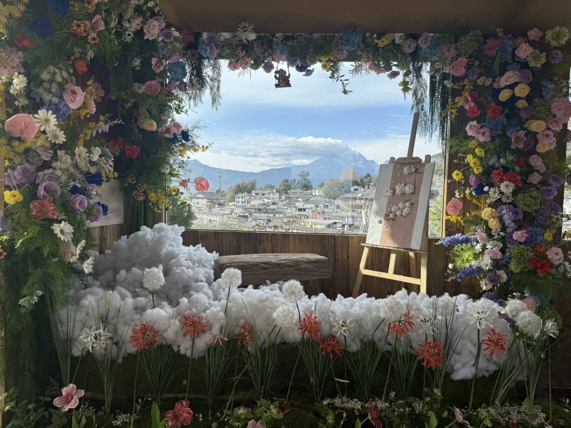 Nell和风庭· 一川风月丨观雪山古城全景酒店(丽江古城大水车店)图片5