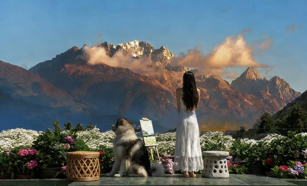 喜棠·云熙丨AWAKENING•SOULMATE 空中花园日照金山民宿(古城店)图片1